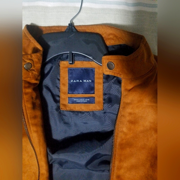 Zara Men Suede Jacket - Picture 2 of 3